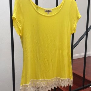 Hippie Rose yellow blouse